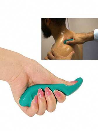 1 pièce Masseur de pouce vert Mini masseur Point d'acupression Masseur manuel Appui sur le pouce