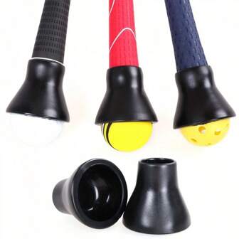 Recogedor de pelotas de golf de goma, accesorios de golf, ventosa portátil, herramienta recogedora de pelotas de golf