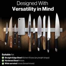 KITCHELLENCE Smart Sharp Knife Sharpener - Professional 3 Stage Manual Sharpener For Sharpening Kitchen Knives - Ceramic Stone, Tungsten Carbide Plates, Diamond Rods. Ergonomic Design, Black/Chrome Finish - màu đen - Xem 7