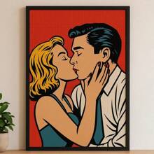 Set Of 1/3 Pcs Vintage Pop Art Wall Arts Posters, Comic Style Prints, Bold Colorful Cafe Decor, Mid Century Modern Vibes, Modern Coffee House Living Room Bedroom Home Decoration Unframed-Style