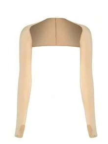 1pc Women's Summer Sunscreen Shawl, Multipurpose Golf & Outdoor Sports Arm Sleeve, Cooling Fabric - Multicolor - View 16