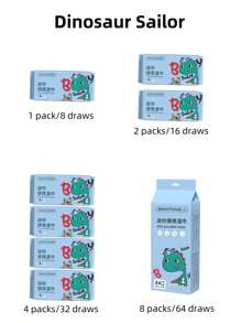 1/2/4/8 Packs Super Mini Wet Wipes, Portable Mini Wet Tissues, Essential For Students, Outdoor Wet Wipes, Cleaning Wet Tissues, Cute Wet Napkins