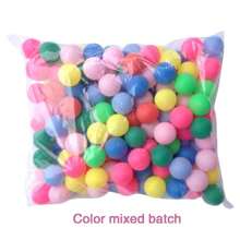10pcs/20pcs Colorful Matte Plastic Ball, PP Material Lottery, Game Balls, Party, Celebration Decoration Accessories