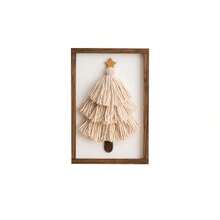 1pc Tasseled Christmas Tree In Frame, Christmas Home Party Decor, Tassel Christmas Tree Photo Frame, Handmade Christmas Craft, Tassel Christmas Tree Home Decoration, Available In Large, Medium And Small Sizes - Multicolor - View 18