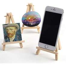 6 pezzi Mini Cavalletto In Legno Da Scrivania, Cavalletto Triangolare Per Artisti, Supporto Per Telefono, Per Esporre Tele, Dipinti, Biglietti Di Matrimonio, Foto, Artigianato, Cavalletto Triangolare, Forniture Per L'arte (Senza Bacheca Da Disegno), Rientro A Scuola, Forniture Scolastiche