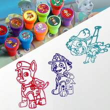 1set/ 10pcs Kids Paw Patrol Stamp Set - Classroom Reward Stamps For Teachers - Perfect For Birthday Party Favors Gifts - Multicolor - View 3