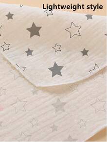 5件装婴儿围兜和拍嗝巾多功能喂奶巾，款式随机 - 彩色 - 查看 5