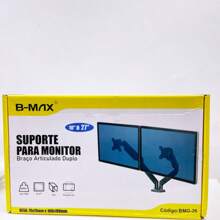 Suporte Para Monitor Braço Duplo Aticulado BMAX-BMG-26