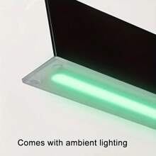 1 Stück innovative LED Digitaluhr mit großen Ziffern, Datum Tischuhr mit Stimmungslicht, multifunktionale digitale Weckuhr, Heimdekoration, wundervolles Geschenk für Festtage. Schuldekoration, Schulüberraschung, Schlafsaal-Dekoration, Schulanfang, Raumdekoration, Schulmaterial