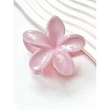3pcs/1pc Marble Printed Daisy Hair Claw Clips, 8cm Sweet Floral Hair Claws For Ponytail, Bun Hairstyles, Fashion Hair Accessories For Women Summer Hair Jaw Clip Hair Clamps Hair Clutch Hair Catcher Clip