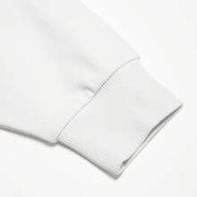 Puma 情侣连帽卫衣，休闲套头衫，带徽标印花，春秋季 - 灰色 - 查看 6