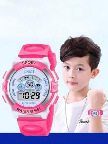 1pc Youth Digital Watch | Multi-Function, Luminous, Timing, Alarm, Date Viewable | Suitable For Birthday Gifts, Graduation Season Gifts, Festival Gifts For Teenagers