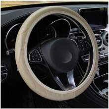 Car Anti-Slip Steering Wheel Cover Braid On The Steering Wheel Cover Shoulder Pad Holder Breathable Auto Wheel Cover Accessories