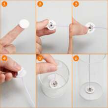 100-500pcs Wax Candle Wick Stickers, Double-Sided Adhesive Foam Tape For Candle Making Supplies And Bottom Base Holders
