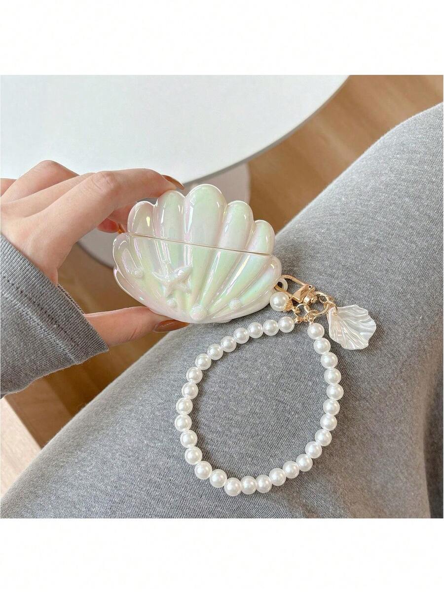 外壳防震硅胶贝壳保护壳适用于 Apple/Galaxy Buds Pro/Buds3 无线耳机 - 彩色 - 查看 1