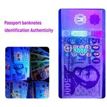 1pc 395nm UV Black Light Flashlight, Small Portable Pocket Pen Lightsfor Leak, Pet Urine, Hotel Inspection, Dry Stain And Dye Detector Ultraviolet Invisible Ink Torch, Ore Moneyscorpion Detection Lamp (Notinclude Battery)