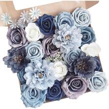 Dusty Blue, Navy, Royal