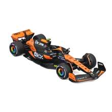 Burago 1/43 Maßstab Formel 1 MCL38#4 Miami GP Legierung Druckguss Champion Sammlerstück Modell Auto Legierung Ausstellungsstück Geburtstaggeschenk