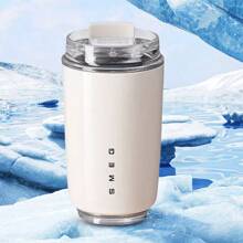 Botella de agua de acero inoxidable aislada de 260ml, taza de moda 2025 para Smeg, adecuado para bebidas calientes y frías, agua con gas, té de frutas, zumo, café