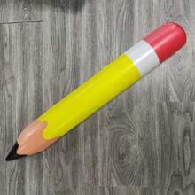 1pc/4pcs Giant Inflatable Pencil Balloon - Colorful Graduation And Party Decor With Feather Details, Made Of PVC Material, No Power Needed, Perfect For Birthdays, Room Decoration And Celebrations, Party Decorations | Vivid Balloons | Durable Balloons, Inflatable Balloons
