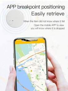 1/5 piezas Localizador GPS y buscador de llaves apto para iOS/Android, etiqueta anti-pérdida portátil para equipaje/objetos perdidos, mascotas, gato, perro, billetera, llaves, personas mayores