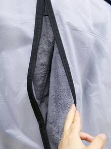 5 件透明服装防尘罩袋，长衣柜衣服外套防尘收纳袋 - 無色 - 查看 5