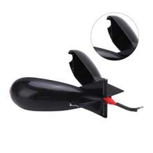 Fishing Spomb Rocket Shape Spod Fishing Feeders Float Bait Holder Tackle Tool Accessories