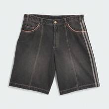 Adidas Originals Pantaloncini casual in jeans lavati da uomo TYSHAWN SHORT JX5468