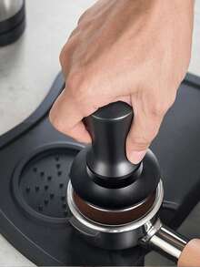 51/53/58mm Coffee Powder Press With Scale, Stainless Steel Solid Constant Force Adjustable Filling Press, Coffee Powder Hammer Back To School - Multicolor - View 3