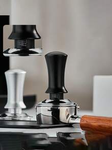 51/53/58mm Coffee Powder Press With Scale, Stainless Steel Solid Constant Force Adjustable Filling Press, Coffee Powder Hammer Back To School - Multicolor - View 4