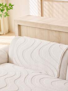 1pc Universal Sofa Cover, Modern Minimalist Anti-Slip Sofa Cushion, Removable And Washable Sofa Slipcover, Fashionable Soft & Non-Fading Decorative Sofa Blanket, Suitable For Bedroom, Office, Living Room, L-Shaped Sofa & 1/2/3/4-Seat Sofa.