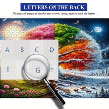 (Each Piece Is 1CM In Size)A Micro Size Seven-Color Jigsaw Puzzle Priced At 1,000 Pieces, Each One Centimeter In Size, Is Themed Around The Four Seasons Of Spring, Summer, Autumn And Winter. With Exquisite Designs, It Features Blooming Cherry Blossoms, Summer Beaches, Colorful Autumn Leaves And Snowy Winter Scenes