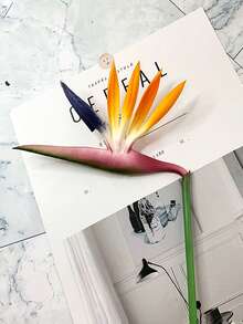 1/3/12Pcs 22-Inch Artificial Flowers Birds Of Paradise Greens Indoor And Outdoor Garland Home Garden Office Balcony Wedding Party Decorations, Outdoor, Shop Decorations, DIY Crafts, Table Centerpieces, Spring, Summer, Fall And Winter Universal Decorative Flowers Home Decor Back To School Room Decor School Supplies