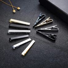 1/10 pièces Ensemble de pinces à cravate pour hommes, ensemble de pinces à barre de cravate pour cravates régulières, mariage, affaires