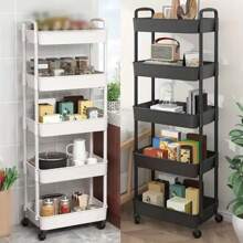 Trolley Shelves For Kitchens, Home Floors, Bedrooms, Snack Racks, Mobile Bathrooms, Toilets, Storage Shelves