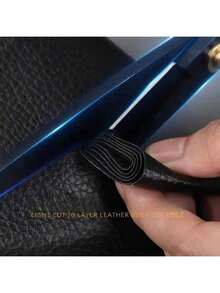 大号不锈钢裁缝剪刀，带塑料手柄，适用于家庭/办公室布料/皮革/绳索/线条裁剪，通用，返校，学校用品