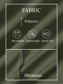 FASBUCO Men's Golf Shirt Dry Fit Mens Polo Shirts Short Sleeve Performance Golf Polos For Men With Collar Work Shirts - Army Green - View 8