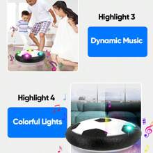 Schwebe-Fußball Spielzeug, Luftkraft Trainingsball für Innen- & Außenspiele, kreatives Spielzeug geeignet für 3-12 jährige Jungen & Mädchen, Geburtstagsgeschenk für Kinder im Alter von 3, 4, 5, 6, 7, 8 und älter