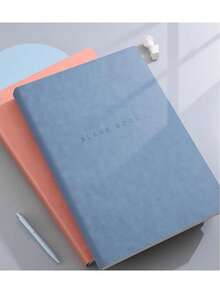 1pc Extra Large & Extra Thick A3 Size Notebook, Over 360 Pages, Leather Cover, Unique Fashion Creative Notebook, Suitable For Students, Sketchbook, Drawing Book, School Supplies,Back To School - Multicolor - View 6