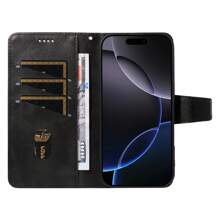 Funda de cartera resistente a caídas compatible con iPhone 6/7/8 Plus, X/XS Max, XR, 11/12/13/14/15/16 Pro Max, funda tipo flip para protección de hombres y mujeres, talla grande