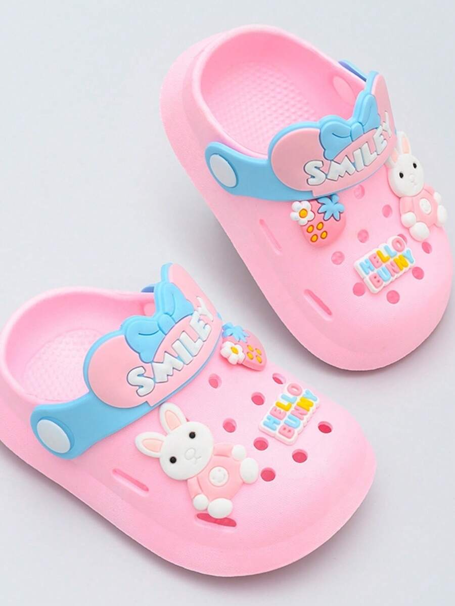 [Summer Essential] Kids Breathable Clogs Summer Boys Girls Indoor Bathroom Shower Slippers [Soft Bottom Anti-Skid] Cartoon Sandals Toddler Beach Casual Shoes [2025 New Arrival] Outdoor Sports Travel Holiday Street Snap Fashion Infant Baby Quick-Drying Breathable Sandals