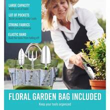 Premium Heavy Duty Gardening Tools Set - 22-Piece Ergonomic Garden Tool Kit - Ideal Gifts For Women, Mom, Men - Floral - View 2