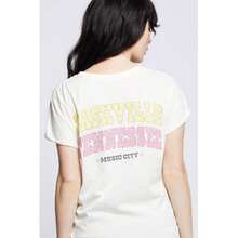 Camiseta "Nashville, hogar de la música country" - Perla - Ver 2