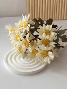 15pcs Artificial Daisy Flowers, Suitable For Home Decor And Wedding Decoration - 1pcs - View 10