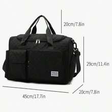 Large Capacity Travel Duffel Bag - Sports Gym Bag With Multi-Pocket Design, Women's Weekend Bag With Shoe Compartment, Travel Duffel Bag, Large Capacity Fitness Yoga Tote Bag, Waterproof Expandable Carry-On Bag, Stylish And Durable, Multi-Function And Practical, Easy To Carry, Suitable For Daily Use And Travel Essentials - Nhiều màu - Xem 8