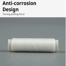 FTK 250M 0.2mm Fire Line Strong Elastic Firewir Elastic Line Fishing Line Japan Fishing Thread Fishing Tools Fishing Tackle - White - View 9