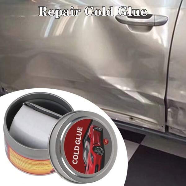 Colle à froid adhésive pour réparation rapide des dents, kit de réparation de bosse de voiture. Dents puller portable à colle à froid pour réparations rapides et universelles