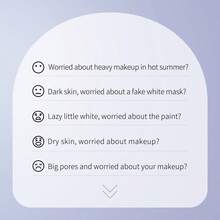 Zeesea 面部妆前乳霜 模糊毛孔 肤色校正 妆前乳 保湿 提亮 25g - 紫色 - 查看 8