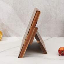 Wooden Knife Holder, Multi-Function Magnetic Knife Rack, Kitchen Knives Storage Organizer, Manufacturer