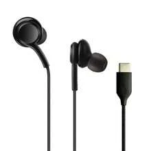 原装 Type C 有线耳机适用于三星 Galaxy S24 S23 S21 S22 Ultra Plus 耳塞式耳机 A54 A34 A53 耳机配件 - 黑色 - 查看 10